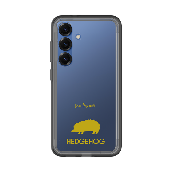 スリムプロテクションプレミアムケース［ &UCHINOCO - ハリネズミ ］