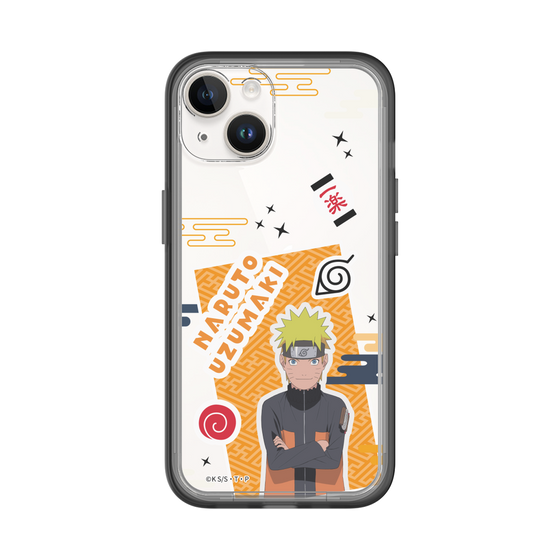 スリムプロテクションプレミアムケース［ NARUTO -ナルト- 疾風伝 - ステッカー - うずまきナルト ］