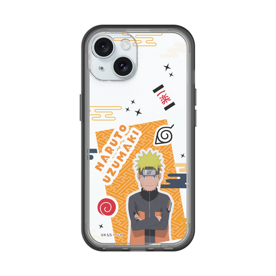 スリムプロテクションプレミアムケース［ NARUTO -ナルト- 疾風伝 - ステッカー - うずまきナルト ］