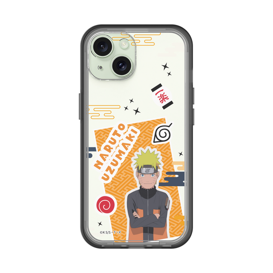 スリムプロテクションプレミアムケース［ NARUTO -ナルト- 疾風伝 - ステッカー - うずまきナルト ］
