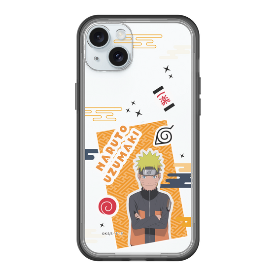 スリムプロテクションプレミアムケース［ NARUTO -ナルト- 疾風伝 - ステッカー - うずまきナルト ］