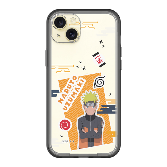 スリムプロテクションプレミアムケース［ NARUTO -ナルト- 疾風伝 - ステッカー - うずまきナルト ］