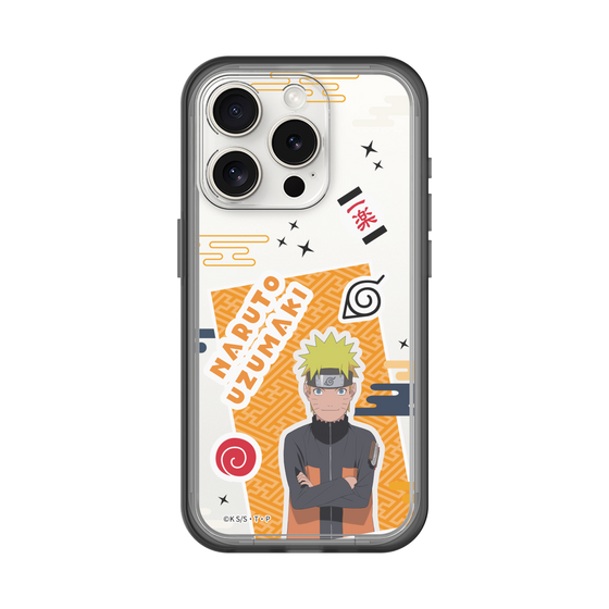 スリムプロテクションプレミアムケース［ NARUTO -ナルト- 疾風伝 - ステッカー - うずまきナルト ］