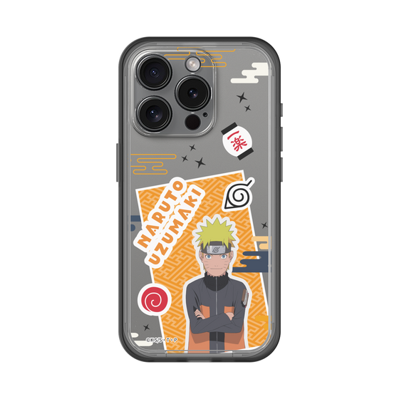 スリムプロテクションプレミアムケース［ NARUTO -ナルト- 疾風伝 - ステッカー - うずまきナルト ］