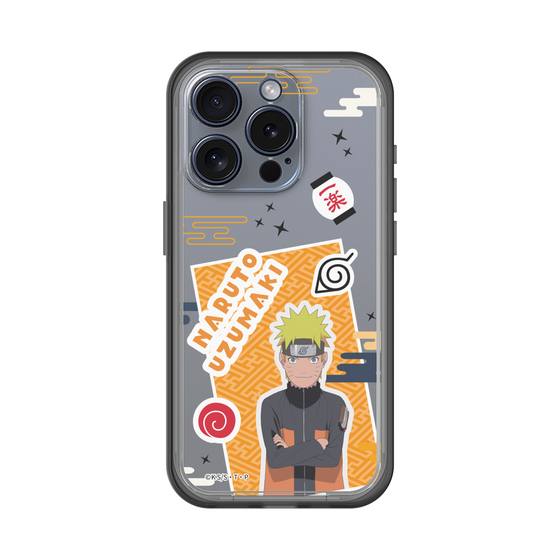 スリムプロテクションプレミアムケース［ NARUTO -ナルト- 疾風伝 - ステッカー - うずまきナルト ］