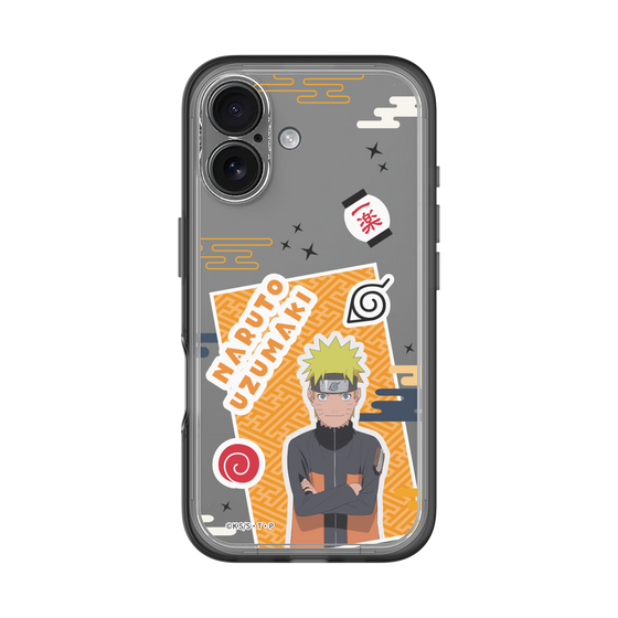スリムプロテクションプレミアムケース［ NARUTO -ナルト- 疾風伝 - ステッカー - うずまきナルト ］