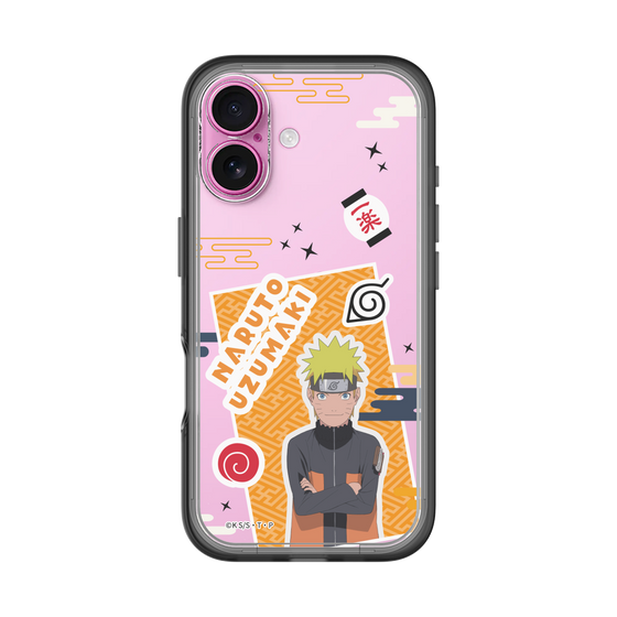 スリムプロテクションプレミアムケース［ NARUTO -ナルト- 疾風伝 - ステッカー - うずまきナルト ］