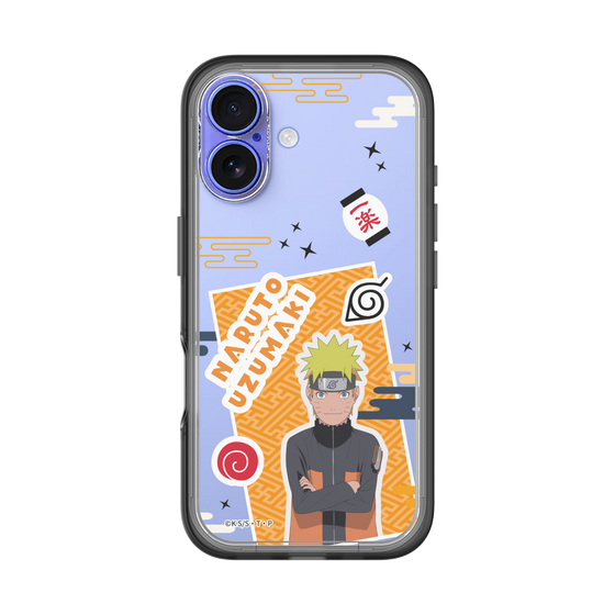スリムプロテクションプレミアムケース［ NARUTO -ナルト- 疾風伝 - ステッカー - うずまきナルト ］