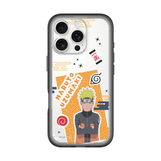 スリムプロテクションプレミアムケース［ NARUTO -ナルト- 疾風伝 - ステッカー - うずまきナルト ］