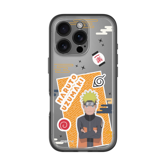 スリムプロテクションプレミアムケース［ NARUTO -ナルト- 疾風伝 - ステッカー - うずまきナルト ］