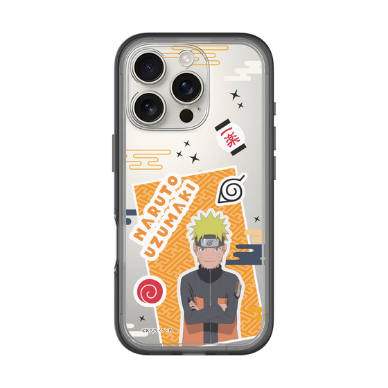 スリムプロテクションプレミアムケース［ NARUTO -ナルト- 疾風伝 - ステッカー - うずまきナルト ］