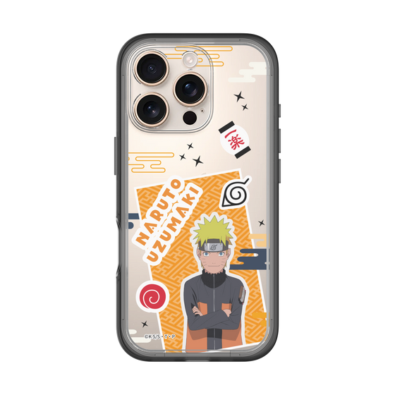 スリムプロテクションプレミアムケース［ NARUTO -ナルト- 疾風伝 - ステッカー - うずまきナルト ］
