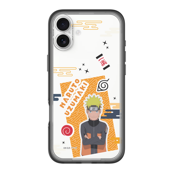 スリムプロテクションプレミアムケース［ NARUTO -ナルト- 疾風伝 - ステッカー - うずまきナルト ］