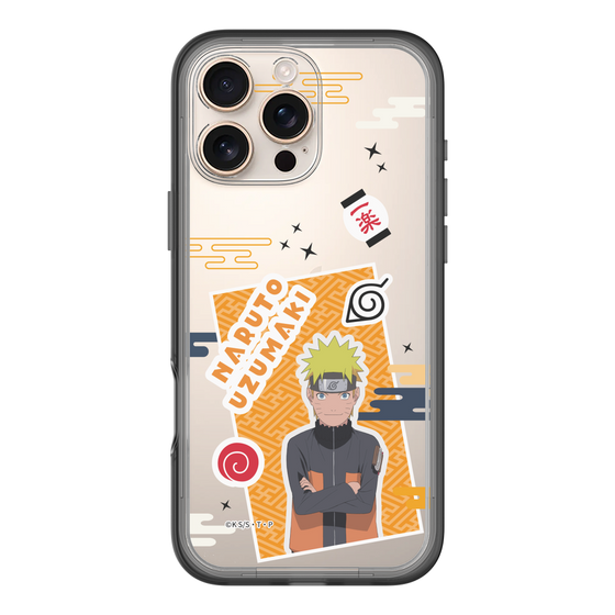 スリムプロテクションプレミアムケース［ NARUTO -ナルト- 疾風伝 - ステッカー - うずまきナルト ］