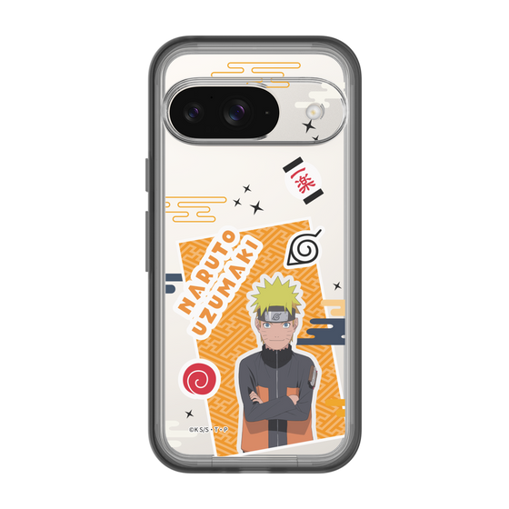 スリムプロテクションプレミアムケース［ NARUTO -ナルト- 疾風伝 - ステッカー - うずまきナルト ］