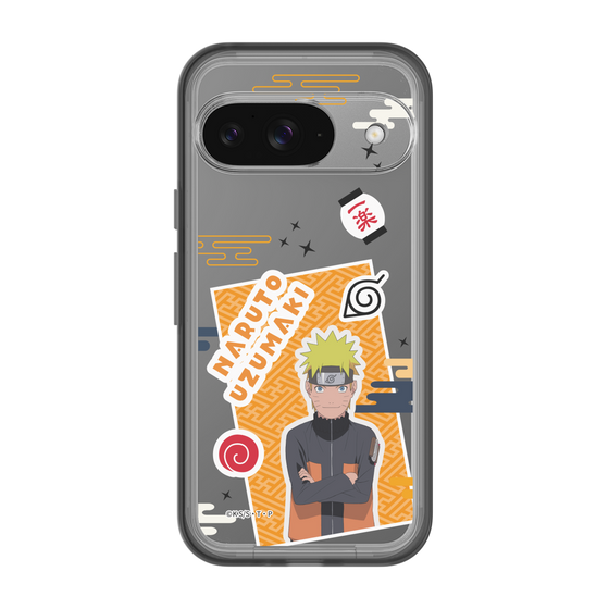 スリムプロテクションプレミアムケース［ NARUTO -ナルト- 疾風伝 - ステッカー - うずまきナルト ］