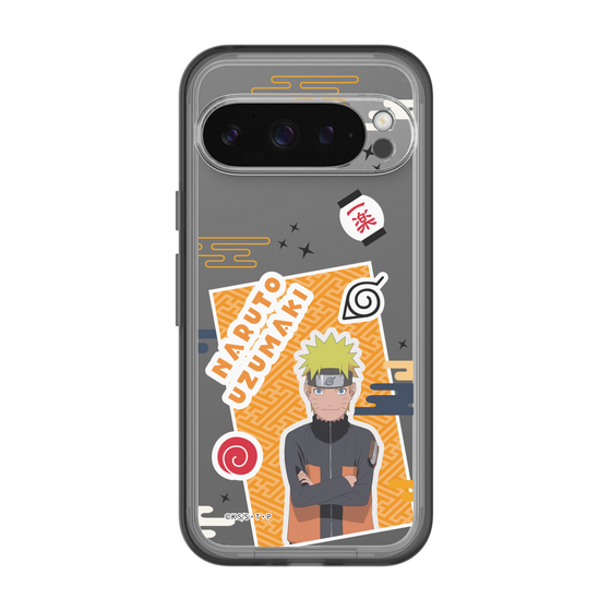 スリムプロテクションプレミアムケース［ NARUTO -ナルト- 疾風伝 - ステッカー - うずまきナルト ］