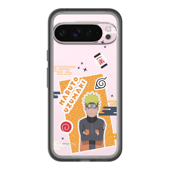 スリムプロテクションプレミアムケース［ NARUTO -ナルト- 疾風伝 - ステッカー - うずまきナルト ］