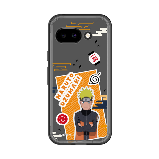 スリムプロテクションプレミアムケース［ NARUTO -ナルト- 疾風伝 - ステッカー - うずまきナルト ］