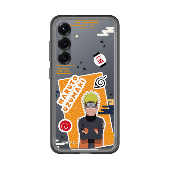 スリムプロテクションプレミアムケース［ NARUTO -ナルト- 疾風伝 - ステッカー - うずまきナルト ］