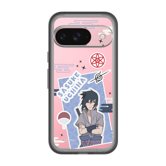 スリムプロテクションプレミアムケース［ NARUTO -ナルト- 疾風伝 - ステッカー - うちはサスケ ］