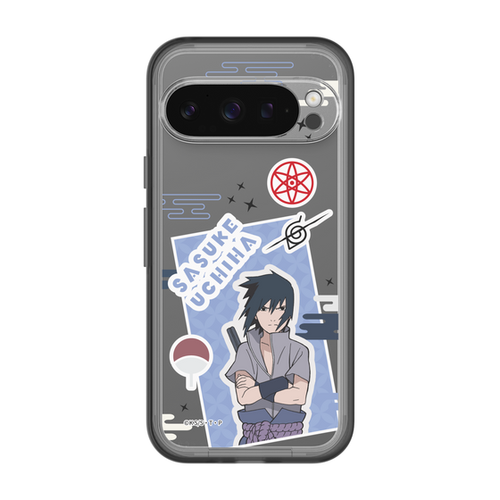 スリムプロテクションプレミアムケース［ NARUTO -ナルト- 疾風伝 - ステッカー - うちはサスケ ］