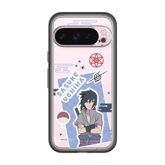 スリムプロテクションプレミアムケース［ NARUTO -ナルト- 疾風伝 - ステッカー - うちはサスケ ］