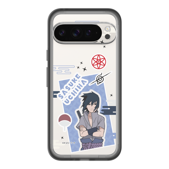 スリムプロテクションプレミアムケース［ NARUTO -ナルト- 疾風伝 - ステッカー - うちはサスケ ］