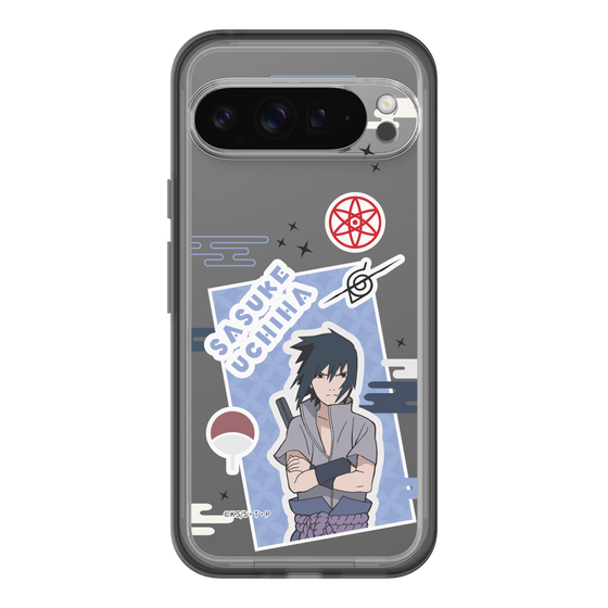 スリムプロテクションプレミアムケース［ NARUTO -ナルト- 疾風伝 - ステッカー - うちはサスケ ］