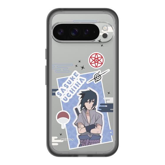 スリムプロテクションプレミアムケース［ NARUTO -ナルト- 疾風伝 - ステッカー - うちはサスケ ］