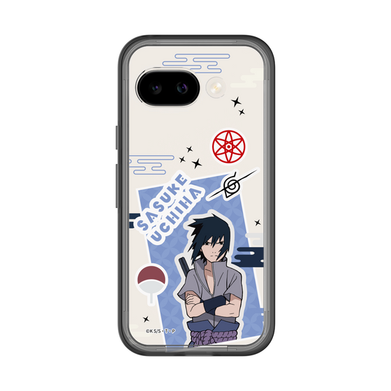スリムプロテクションプレミアムケース［ NARUTO -ナルト- 疾風伝 - ステッカー - うちはサスケ ］