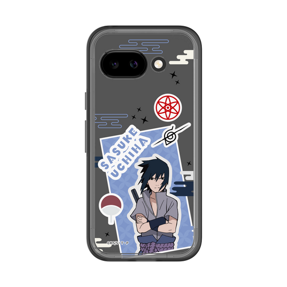 スリムプロテクションプレミアムケース［ NARUTO -ナルト- 疾風伝 - ステッカー - うちはサスケ ］