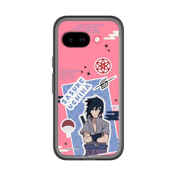 スリムプロテクションプレミアムケース［ NARUTO -ナルト- 疾風伝 - ステッカー - うちはサスケ ］