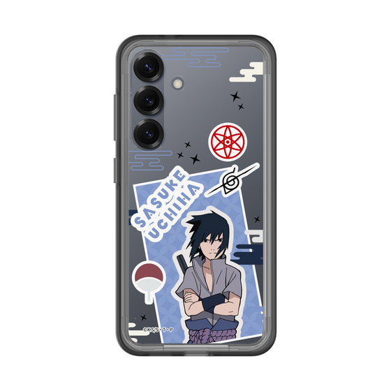 スリムプロテクションプレミアムケース［ NARUTO -ナルト- 疾風伝 - ステッカー - うちはサスケ ］