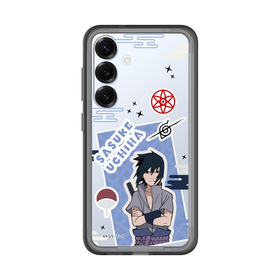 スリムプロテクションプレミアムケース［ NARUTO -ナルト- 疾風伝 - ステッカー - うちはサスケ ］