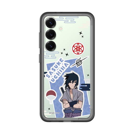 スリムプロテクションプレミアムケース［ NARUTO -ナルト- 疾風伝 - ステッカー - うちはサスケ ］