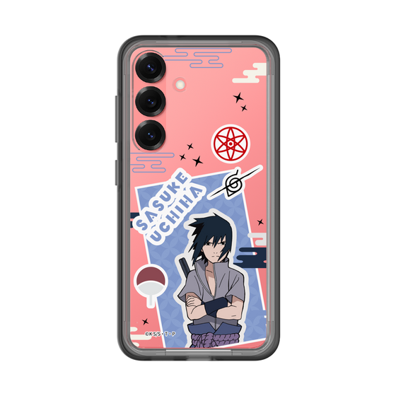 スリムプロテクションプレミアムケース［ NARUTO -ナルト- 疾風伝 - ステッカー - うちはサスケ ］