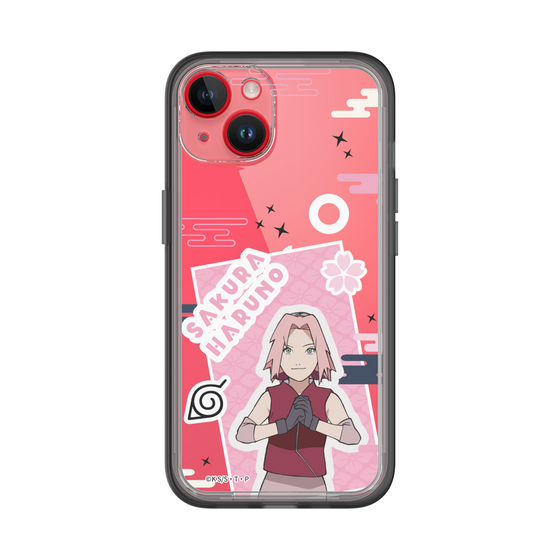 スリムプロテクションプレミアムケース［ NARUTO -ナルト- 疾風伝 - ステッカー - 春野サクラ ］