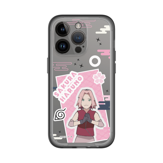 スリムプロテクションプレミアムケース［ NARUTO -ナルト- 疾風伝 - ステッカー - 春野サクラ ］