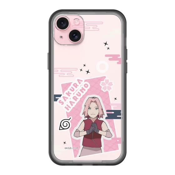 スリムプロテクションプレミアムケース［ NARUTO -ナルト- 疾風伝 - ステッカー - 春野サクラ ］
