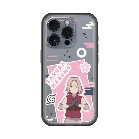 スリムプロテクションプレミアムケース［ NARUTO -ナルト- 疾風伝 - ステッカー - 春野サクラ ］