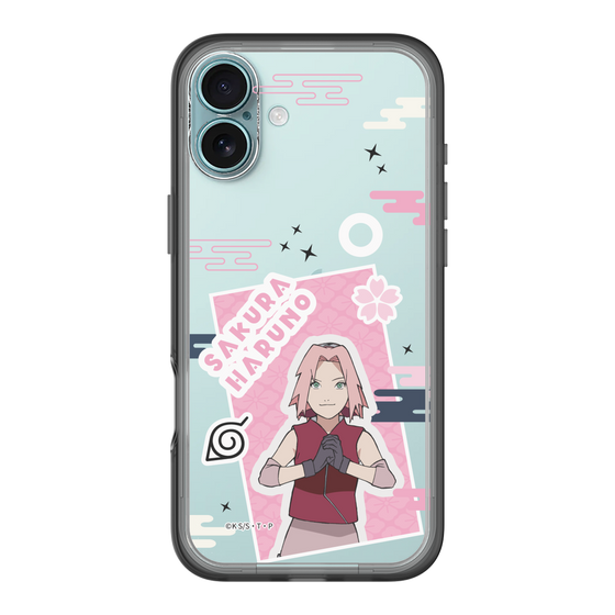 スリムプロテクションプレミアムケース［ NARUTO -ナルト- 疾風伝 - ステッカー - 春野サクラ ］