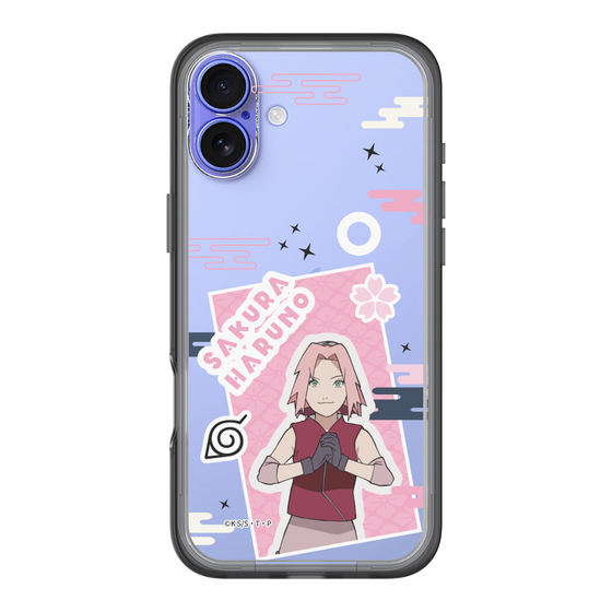 スリムプロテクションプレミアムケース［ NARUTO -ナルト- 疾風伝 - ステッカー - 春野サクラ ］