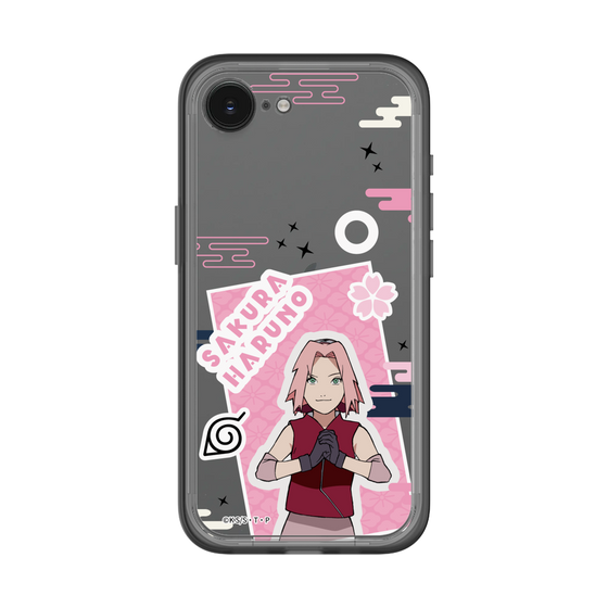 スリムプロテクションプレミアムケース［ NARUTO -ナルト- 疾風伝 - ステッカー - 春野サクラ ］