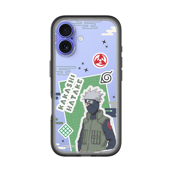 スリムプロテクションプレミアムケース［ NARUTO -ナルト- 疾風伝 - ステッカー - はたけカカシ ］