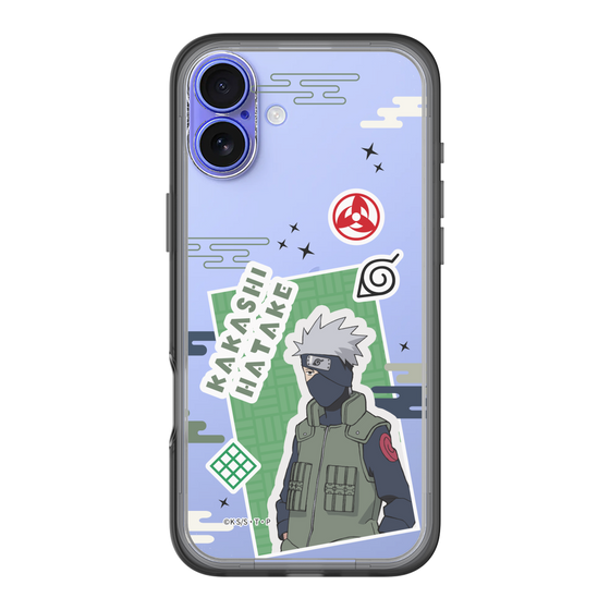 スリムプロテクションプレミアムケース［ NARUTO -ナルト- 疾風伝 - ステッカー - はたけカカシ ］
