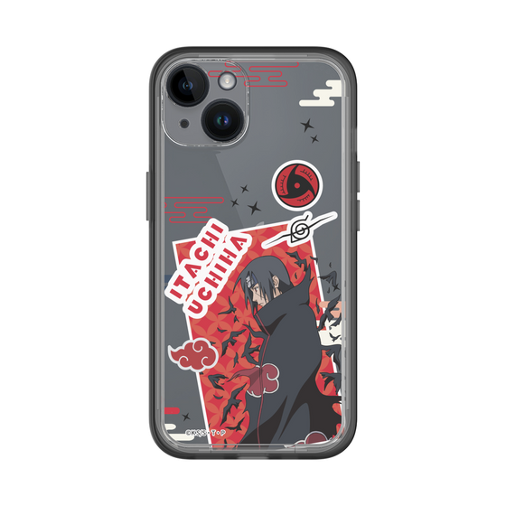 スリムプロテクションプレミアムケース［ NARUTO -ナルト- 疾風伝 - ステッカー - うちはイタチ ］