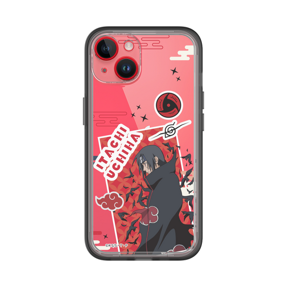 スリムプロテクションプレミアムケース［ NARUTO -ナルト- 疾風伝 - ステッカー - うちはイタチ ］