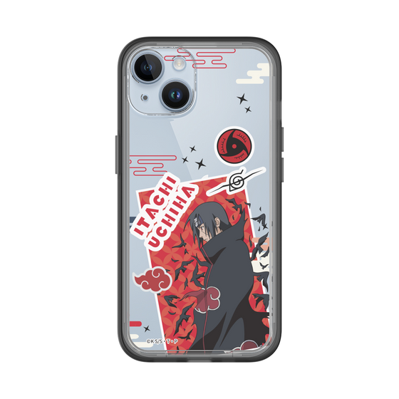 スリムプロテクションプレミアムケース［ NARUTO -ナルト- 疾風伝 - ステッカー - うちはイタチ ］