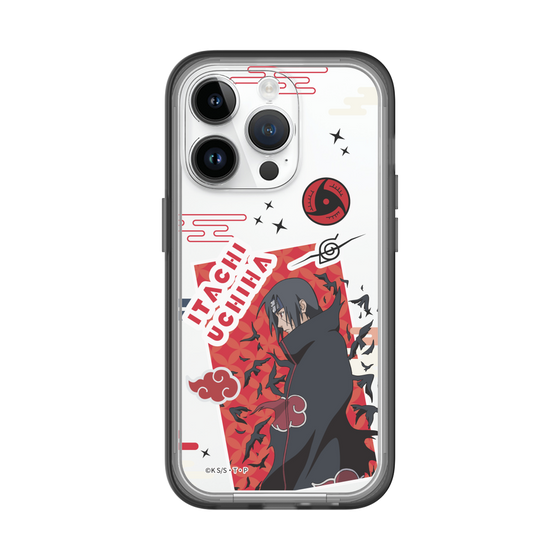 スリムプロテクションプレミアムケース［ NARUTO -ナルト- 疾風伝 - ステッカー - うちはイタチ ］